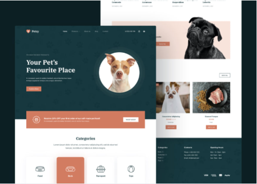 Web Express Tienda mascotas